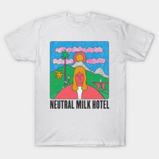 Neutral Milk Hotel   -  Fan Art T-Shirt